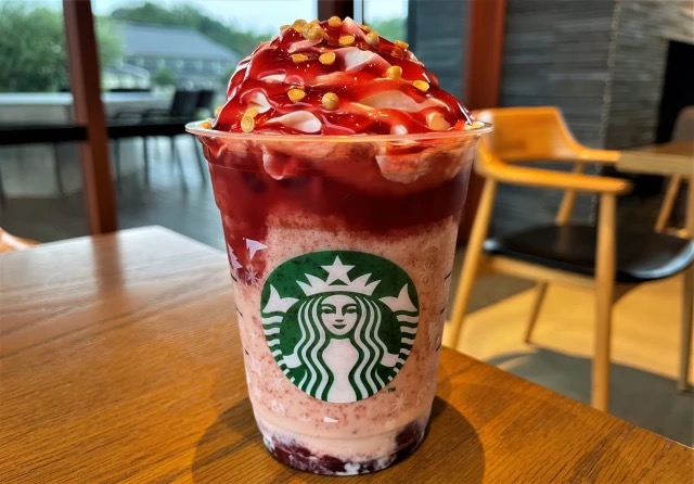 Christmas arrives at Starbucks Japan with first festive Frappuccino for 2022