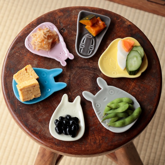 Totoro, Spirited Away mamezara dishes ready to grace the tables of