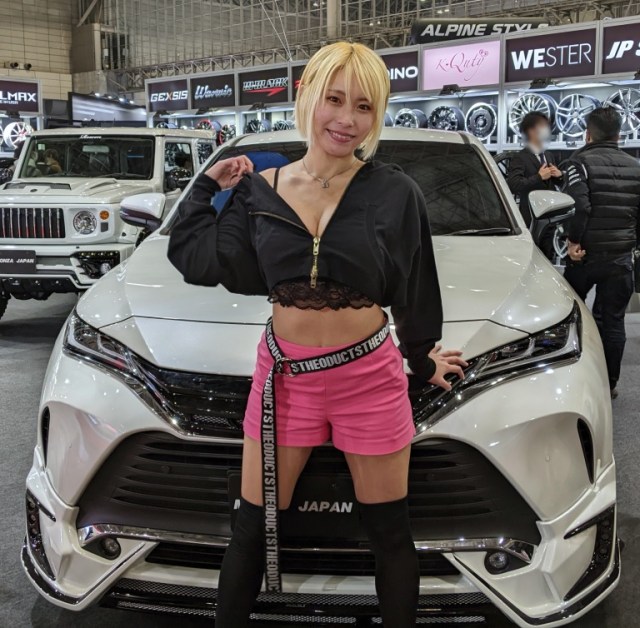 The lovely models of the 2023 Tokyo Auto Salon【Photos