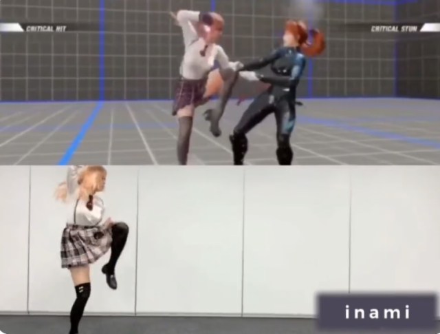 GamerCityNews FG-2 Beautiful Japanese martial artist recreates fighting video game moves in the real world【Video】 