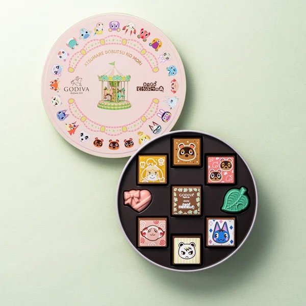 Animal Crossing crosses over with Godiva Japan for extra-sweet