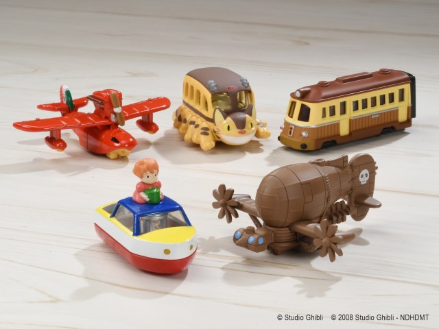 New Studio Ghibli die-cast anime cars on their way, even if neither one is really a car【Pics】