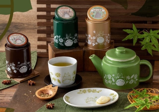 Tea with Totoro! Ghibli star gets his own green tea and drinkware line【Photos】