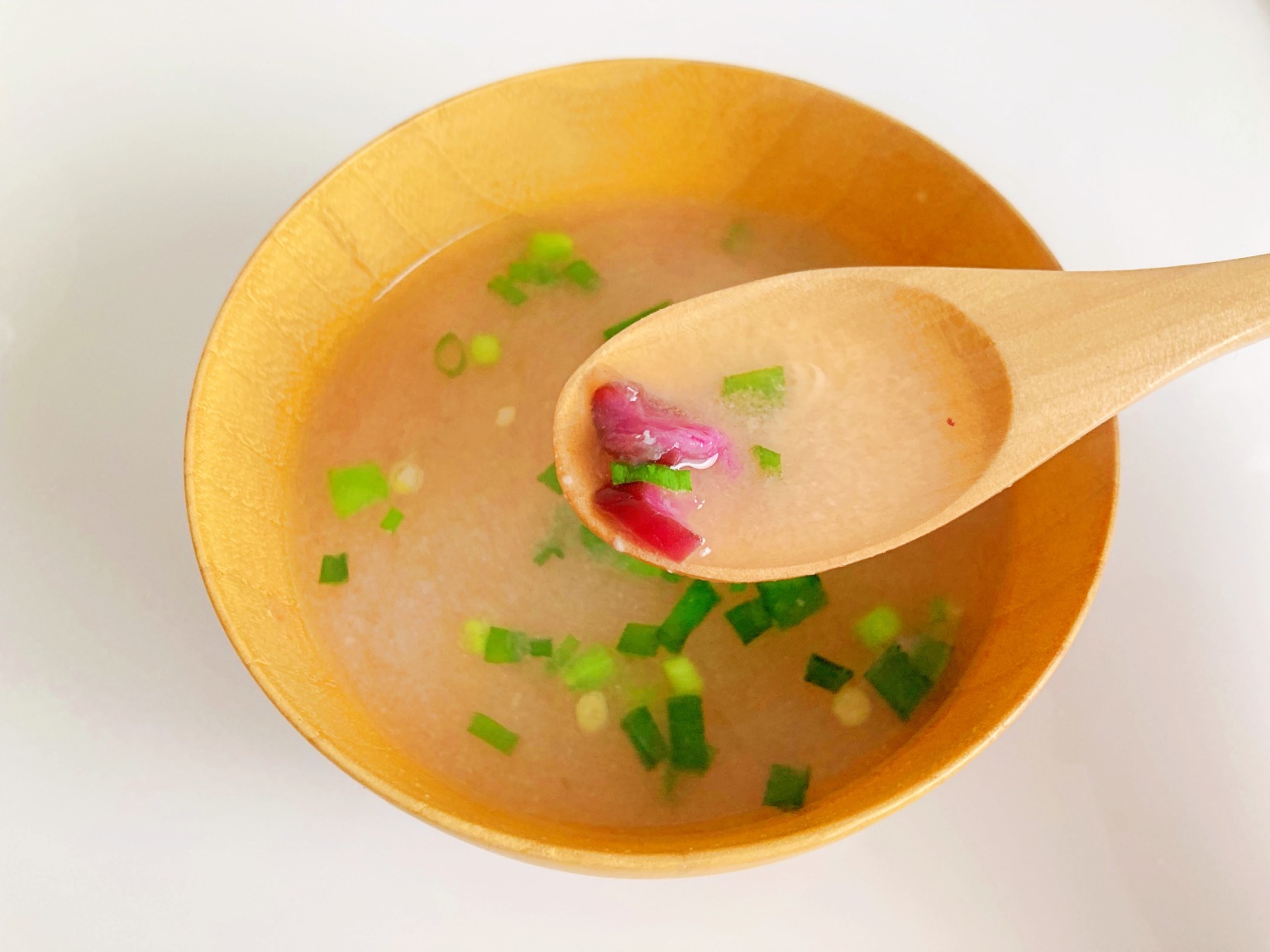 Easy yet tasty instant miso soup ball recipe will help you clear out