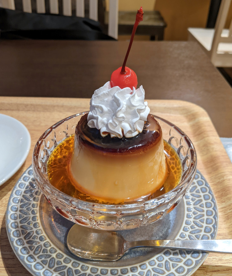 We found traditional pudding perfection in a brand new Tokyo cafe