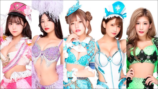Tokyo Burlesque traveling event offers costume tip-stuffing experience for fans with deep pockets
