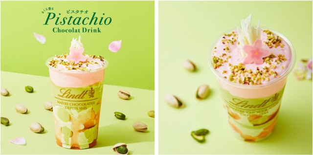 Lindt blends sakura with pistachios for cherry blossom season in Japan