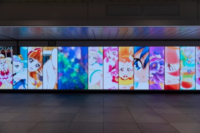 Every PreCure magical girl ever now appearing on awesome anime digital  mural in Tokyo【Pics, vid】