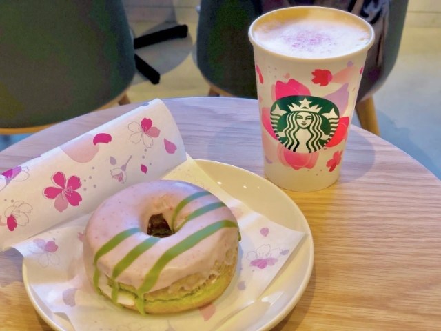 Starbucks Sakura and Matcha donut is a perfect Japanese springtime sweet【Taste test】