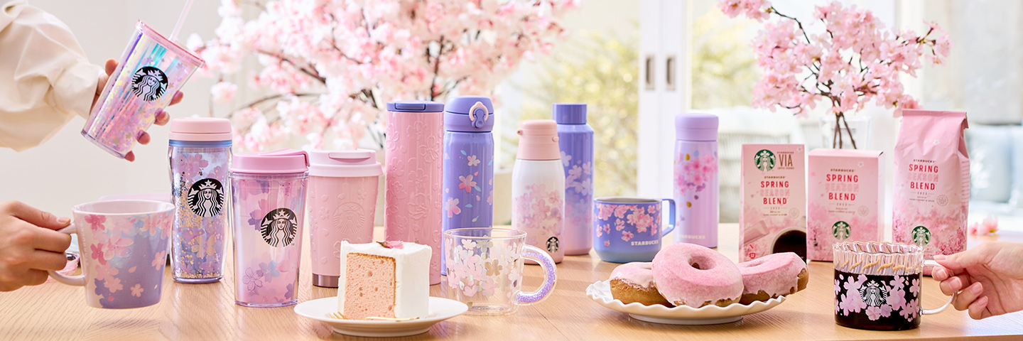 Starbucks Japan's new sakura collection arrives in stores for