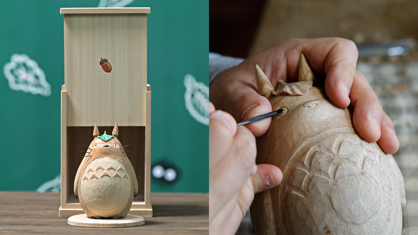 New Studio Ghibli collection includes a US$2,450 wooden Totoro