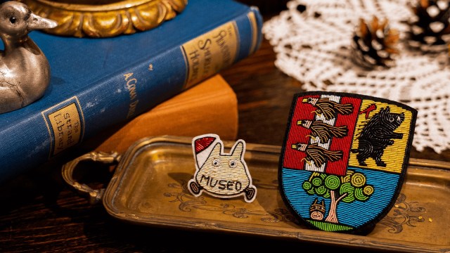 Ghibli embroidered patches/brooches let you wear your love of Ghibli anime/food on your sleeve