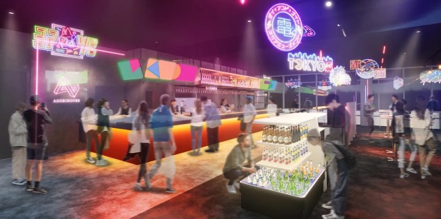 Giant 1,431-square meter arcade and bar opening in downtown Tokyo from Bandai Namco
