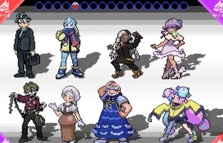 How would Pokémon Scarlet and Violet look with pixel art? Awesome. Japanese  fan shows【Video】
