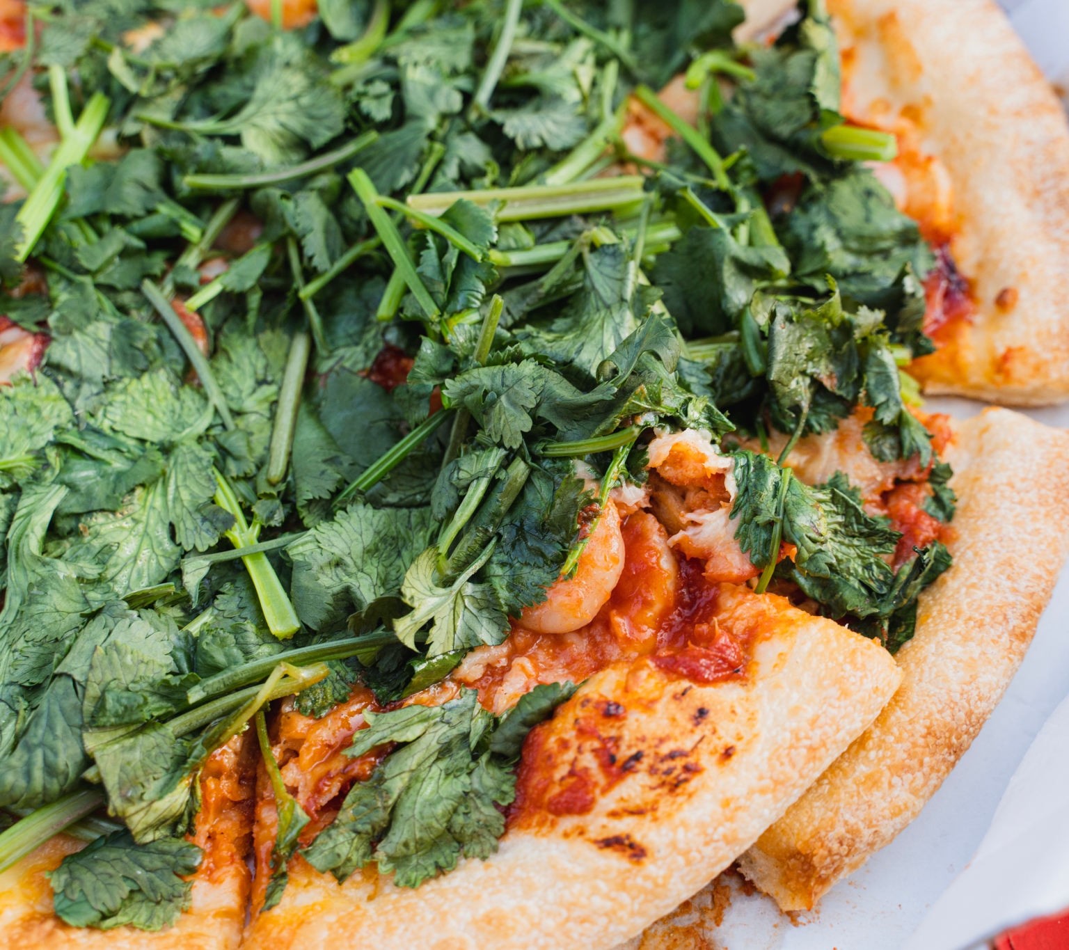 Does Pizza Hut Japan’s new “Too Much Coriander Pizza” really contain