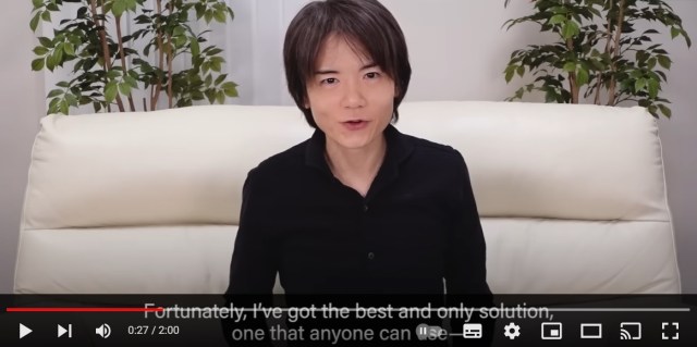 Smash Bros. director Sakurai shares secret to smash through your procrastination habits【Video】