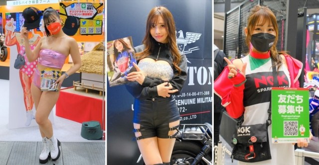 The beautiful booth models of the Tokyo Motorcycle Show【Photos】