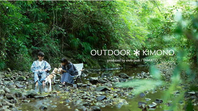 New spring and summer line of Outdoor Kimono offers a traditionally