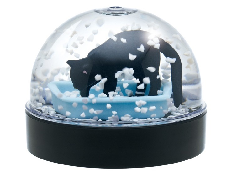 Realkittylitter snow globes coming soon to Japan’s capsule toy