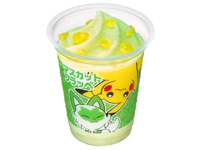 Pokémon starter frappe dessert drinks are waiting for you to choose them at Family Mart【Photos】