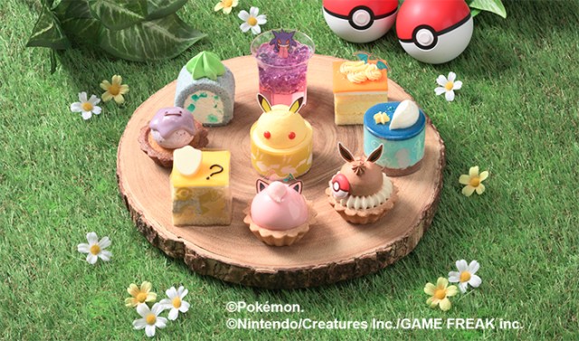 Pokémon cakes appear at Ginza Cozy Corner for a very limited time