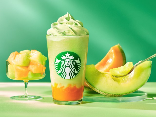 Starbucks Japan starts summer with a new Melon Frappuccino and a trio of vivid treats