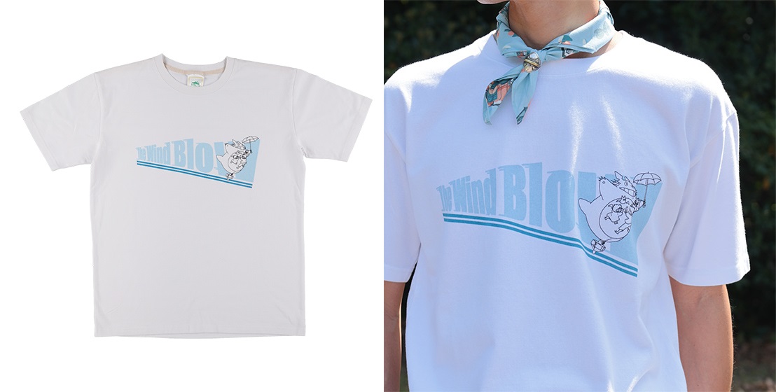 New Ghibli T-shirts give you anime style with short sleeves from