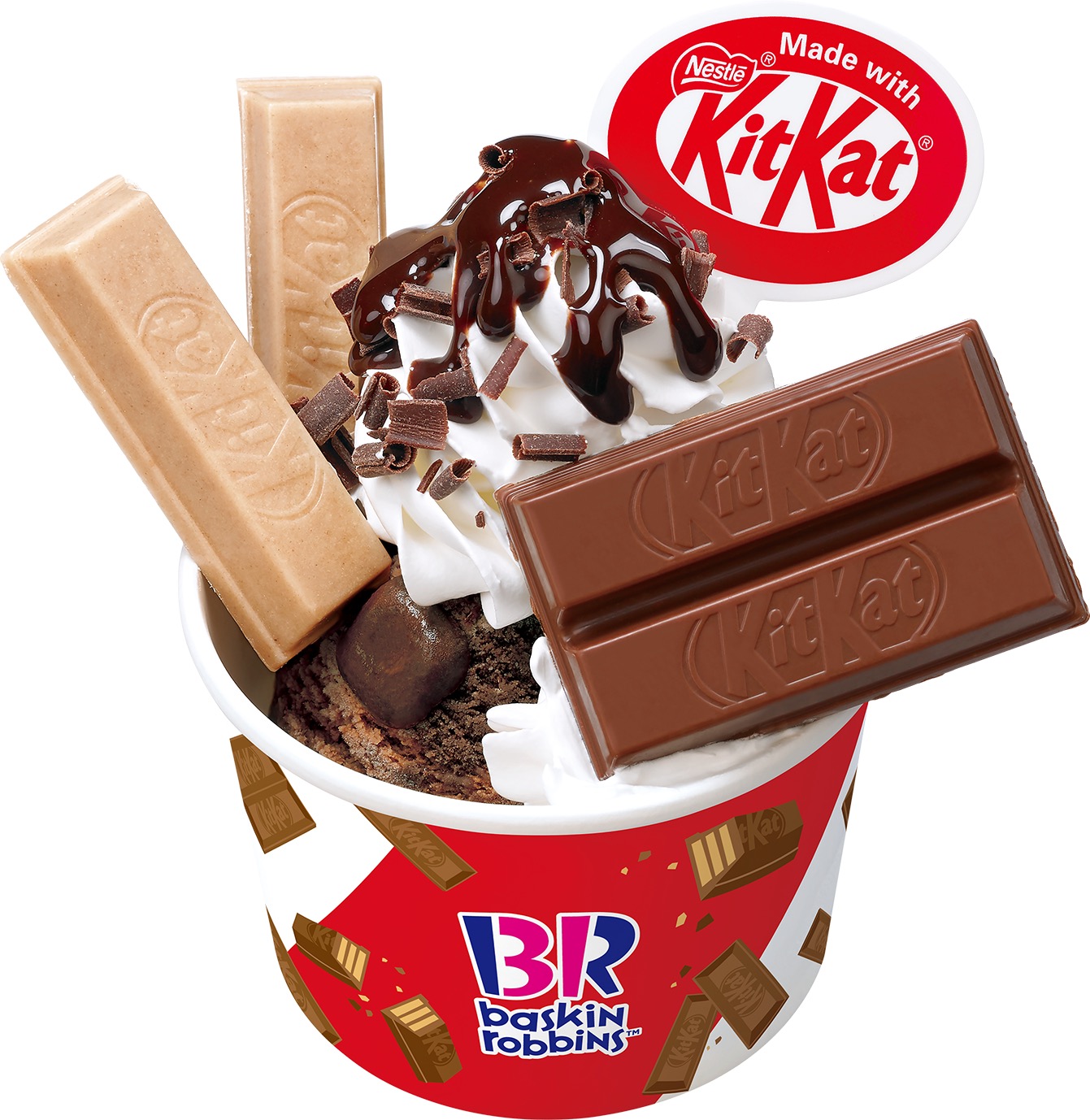New Japanese KitKat captures the flavour of Baskin Robbins’ choc mint