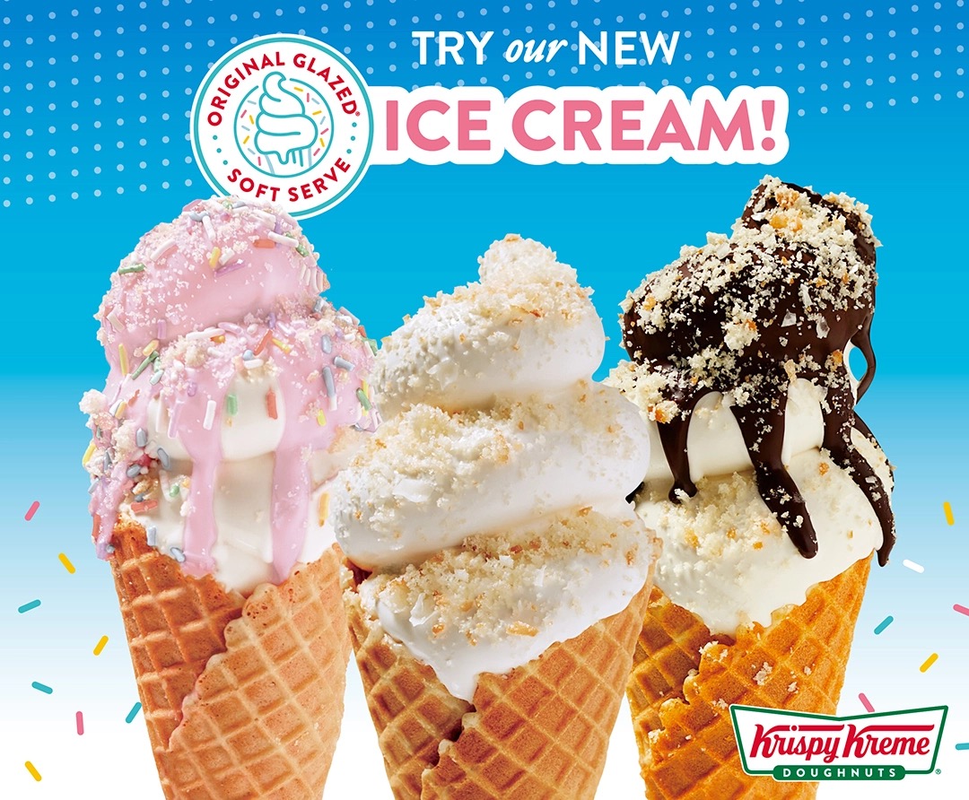 Krispy Kreme’s Original Glazed Soft Serve Ice Cream arrives in Japan ...