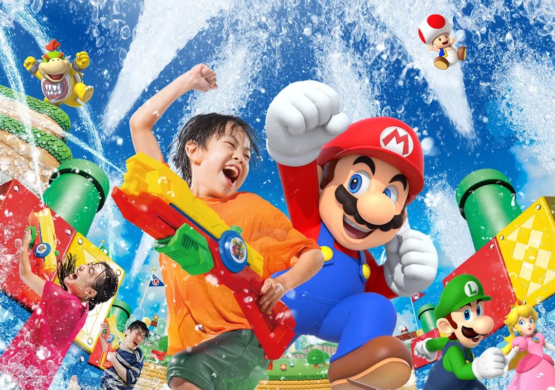 Super Mario Sunshine-style water splash event coming to Universal