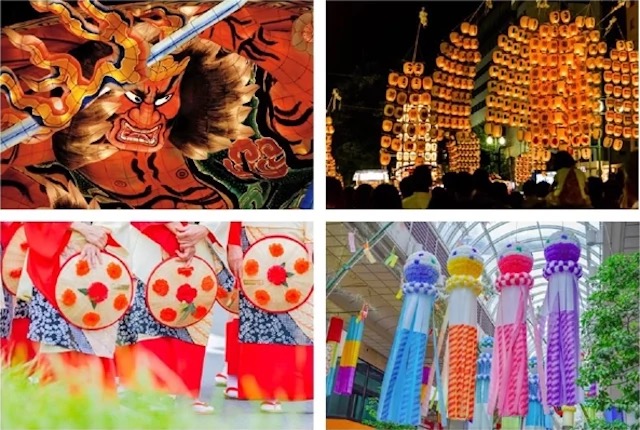 Best-Japanese-festival-summer-2023-Aomori-Tohoku-great-four-Nebuta-Tanabata-Gion-Kyoto-Awa-Odori-Akita-Kanto