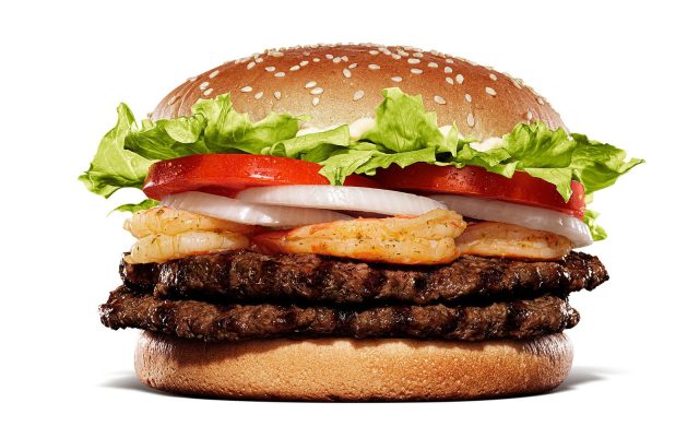 Burger King releases a Shrimp Whopper in Japan for a limited time
