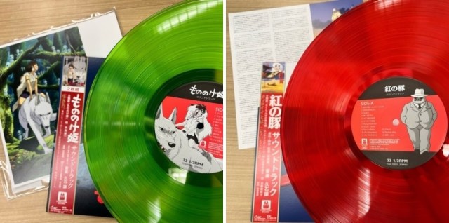 Studio Ghibli releases beautiful color vinyl record anime