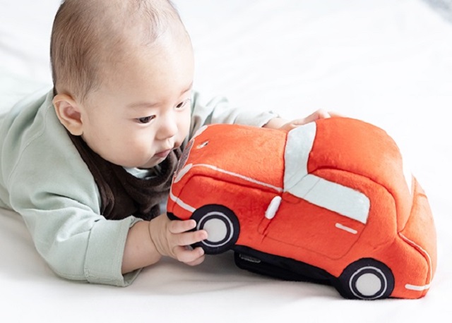 Sports car engine-revving plushies, recorded from real Honda, on the way for Japanese babies【Vid】
