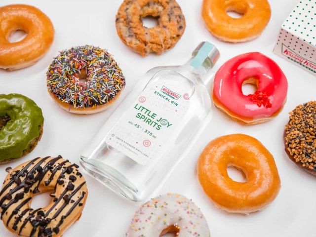 Krispy Kreme Gin: Making use of doughnut scraps never tasted so good