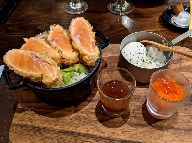 Salmon katsudon? Tokyo restaurant’s specialty is like a deepfried