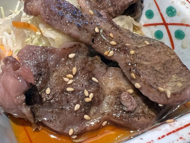 We miss out on all-you-can-eat beef tongue, but we treat ourselves to it anyway