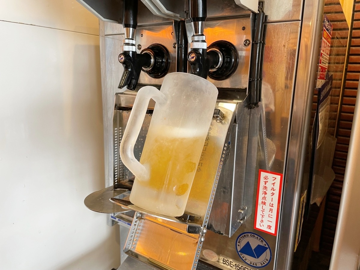 90 minutes of allyoucandrink alcohol for 550 yen at revolving sushi