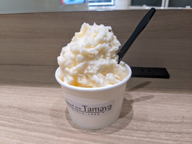 Tamaya, shaved ice that looks like gelato