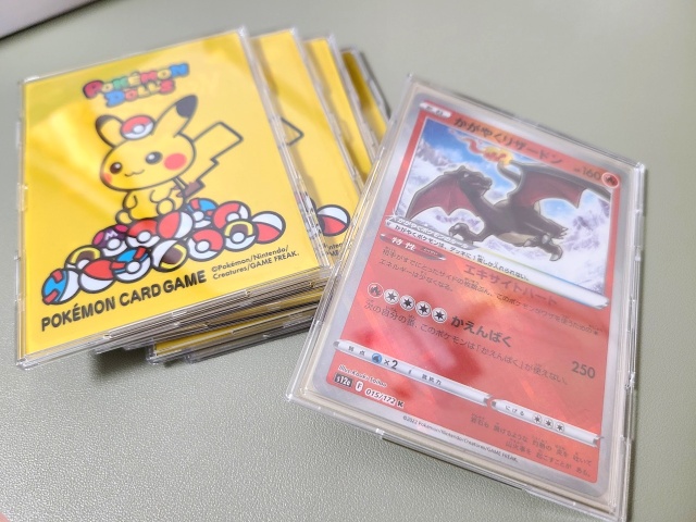 Transparent Pokemon Card Holder  Pokemon Cards Protector Sleeves