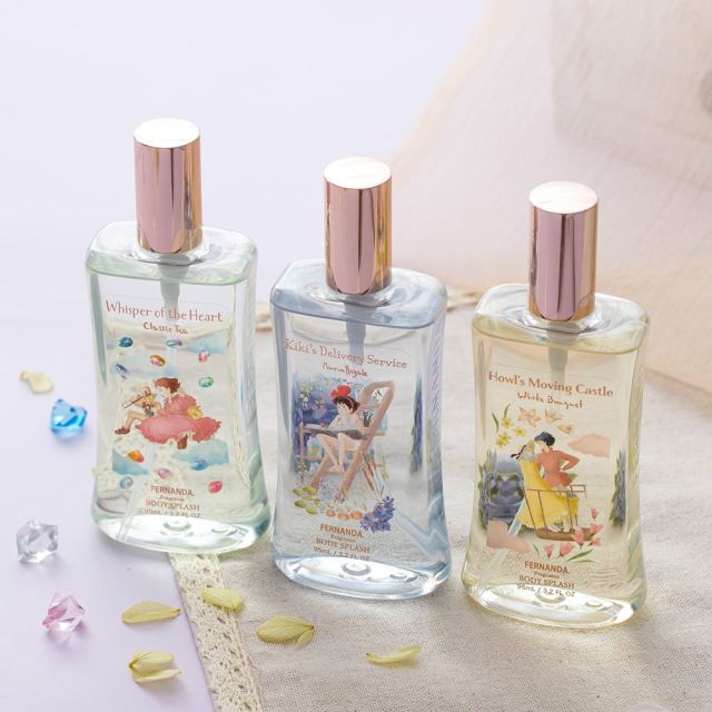Studio Ghibli Perfume Fragrance Body Splash Fernanda Anime Kikis Delivery Service Howls Moving Castle Whisper Of The Heart Shop Photos 10