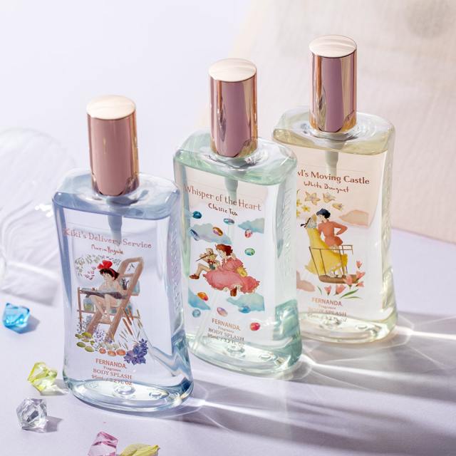Studio Ghibli Perfume Fragrance Body Splash Fernanda Anime Kikis Delivery Service Howls Moving Castle Whisper Of The Heart Shop Photos 5