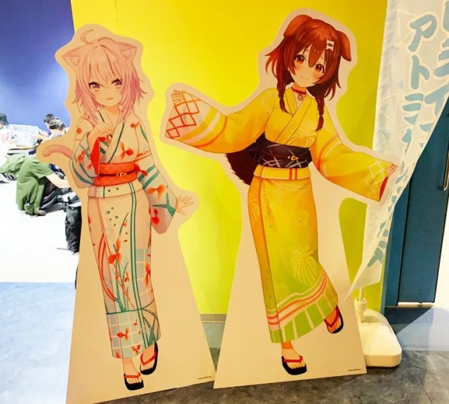 Awesome life-size Hololive art panels take over Tokyo Dome City【Photos】