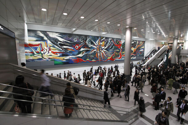 Famous Myth of Tomorrow mural inside Shibuya Station to undergo
