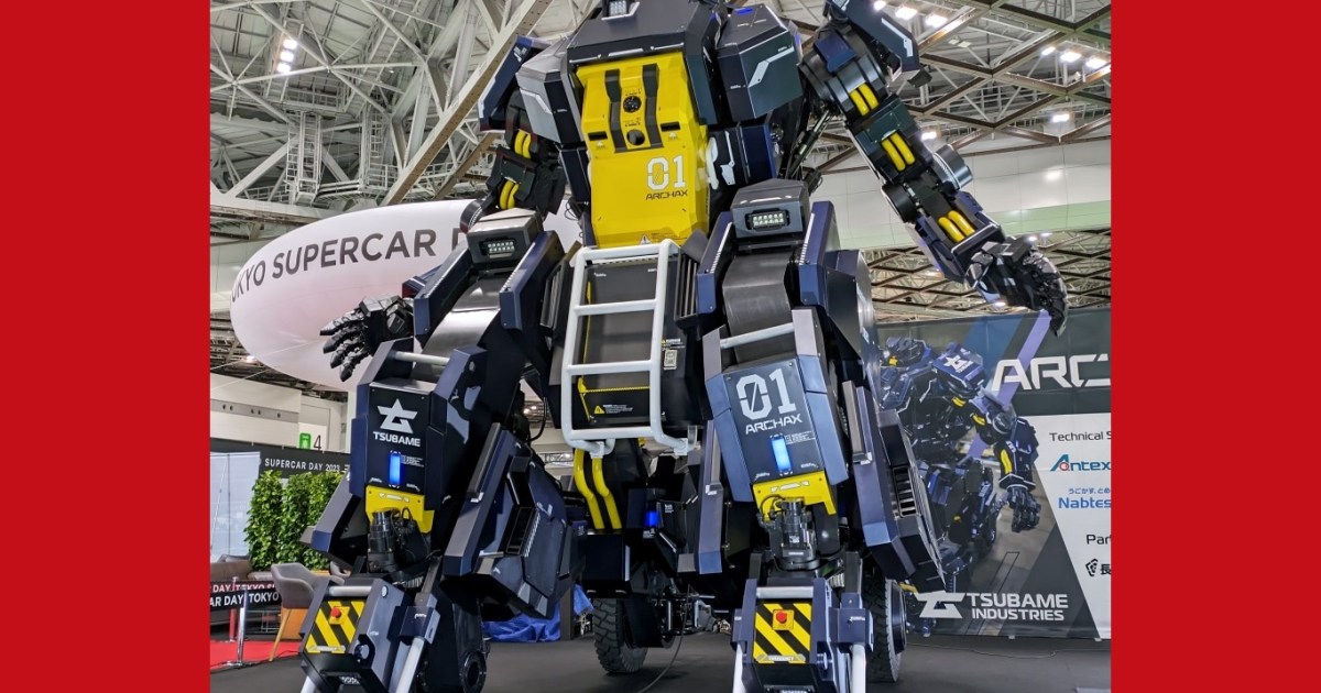 Giant pilotable robot appears at Japan Mobility Show, stirs our mecha ...