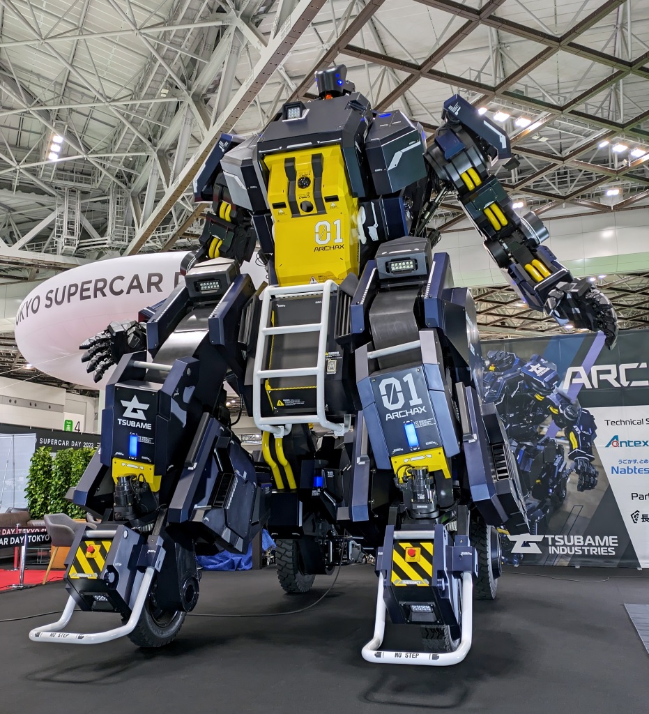 Giant pilotable robot appears at Japan Mobility Show, stirs our mecha ...