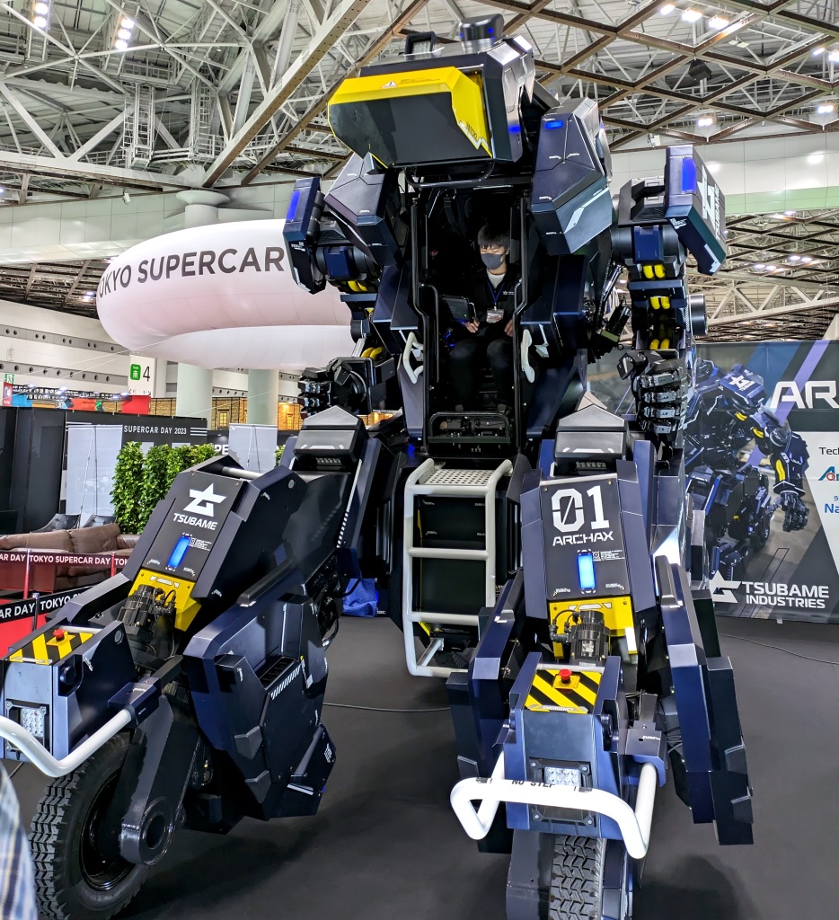 Giant pilotable robot appears at Japan Mobility Show, stirs our mecha ...