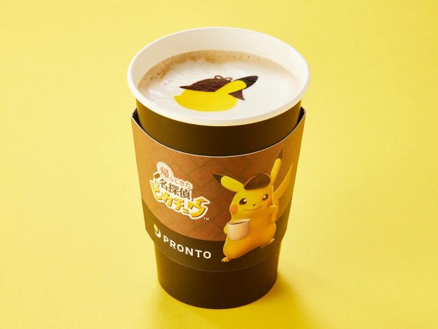 Detective Pikachu coffee coming to cafes in Japan, plus special sweets as Poké-sleuth returns【Pics】