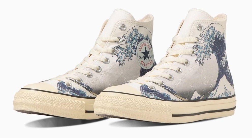 Converse All-Stars team up with two all-stars of Japanese art for Wave