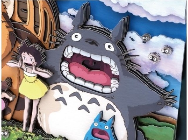 Studio Ghibli anime Paper Shadow Art craft kits back in stock in time for the holidays【Pics】